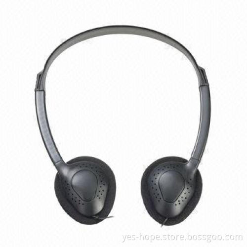 Noise Cancelling Aviation Headset, 32 Ohms Impedance, 50mW Maximum Input Power